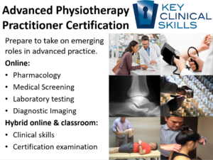 Cover for Advanced physiotherapy practitioner certification course