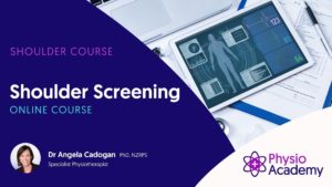 Cover for shoulder screening physiotherapy course