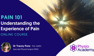 Cover for Pain 101 understanding the experience of pain physiotherapy course