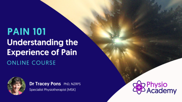 Cover for Pain 101 understanding the experience of pain physiotherapy course