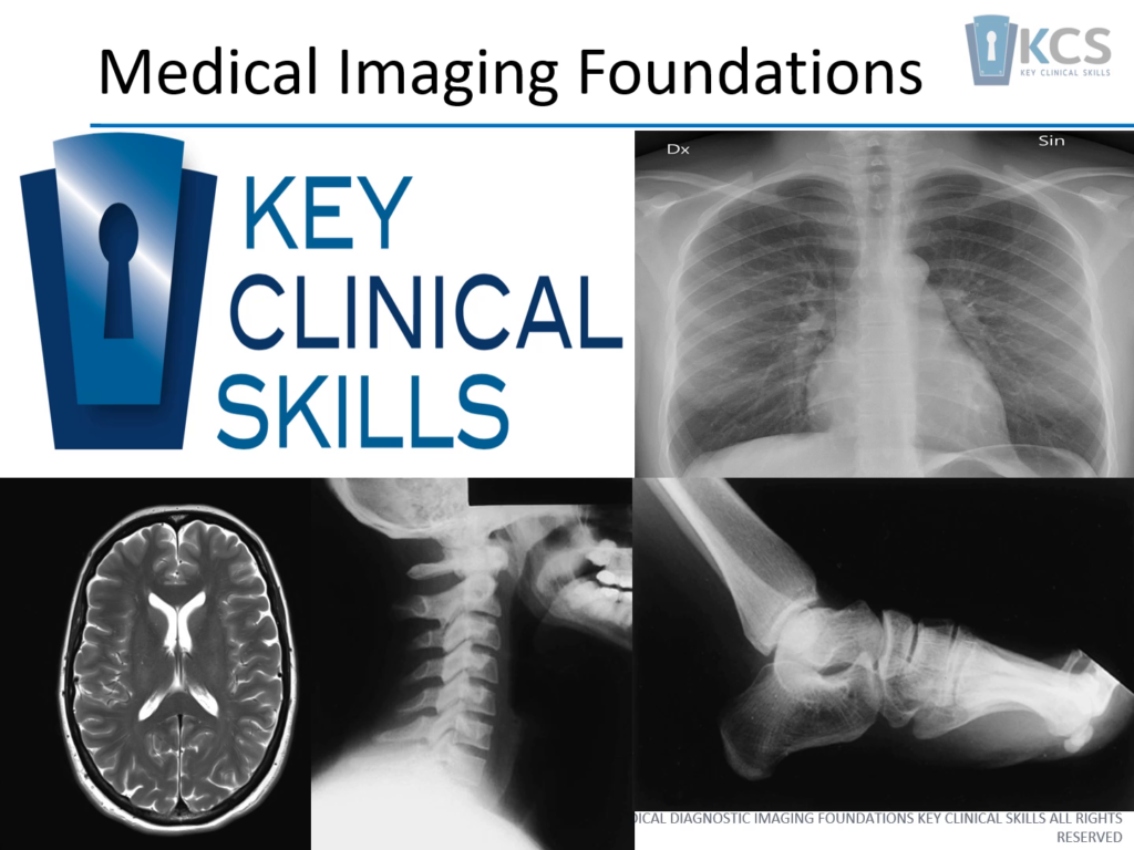 Cover for medical imaging foundations physiotherapy course