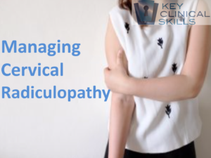 Cover for managing cervical radiculopathy physiotherapy course