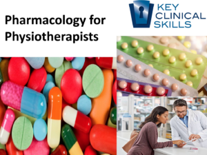Cover for Pharmacology for Physiotherapists physiotherapy course