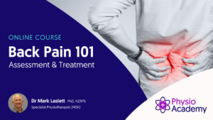 Cover for Back pain 101 physiotherapy course
