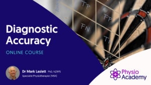 Cover for diagnostic accuracy physiotherapy course