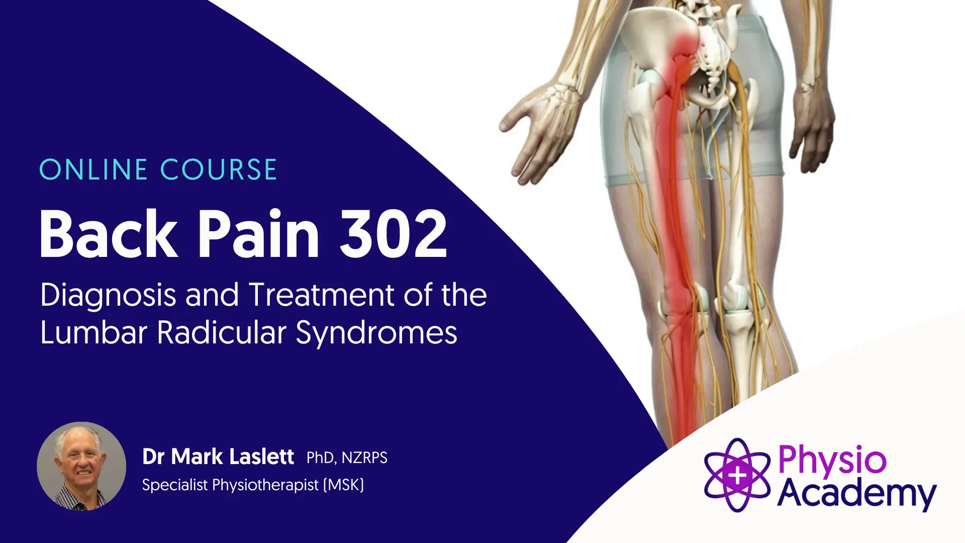 Cover for Back Pain 302 physiotherapy course