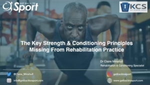 Cover for The Fundamental Principles of Strength & Conditioning Missing from Rehabilitation Practice - Free Interactive Webinar
